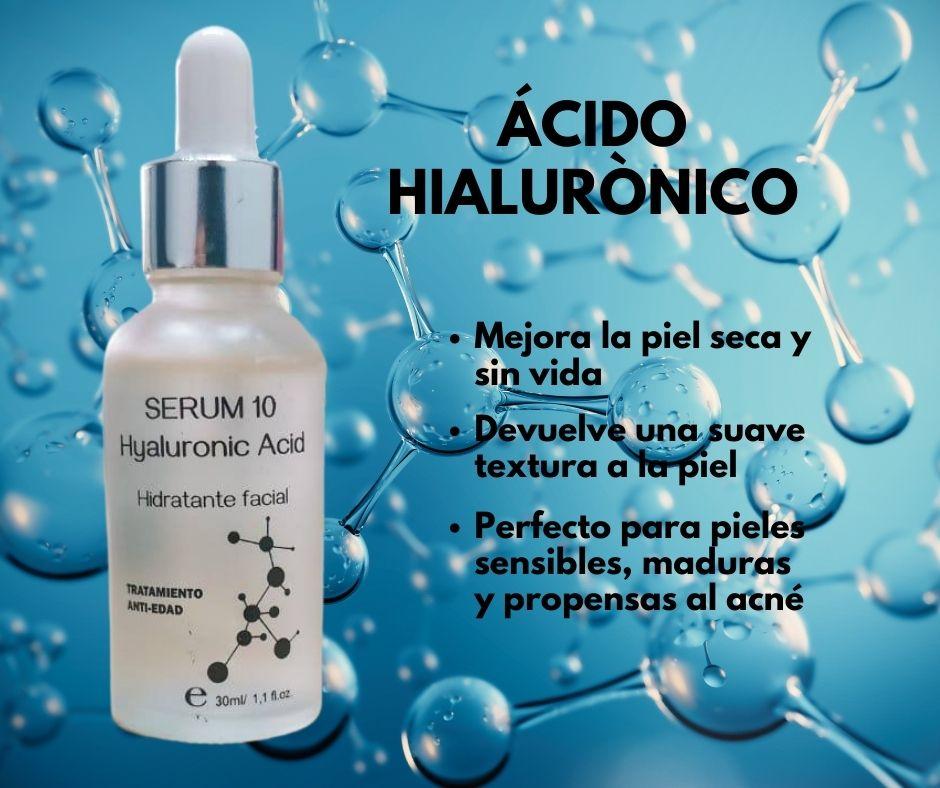 Colágeno Anti-Edad Con Ácido Hialurónico Serum 10