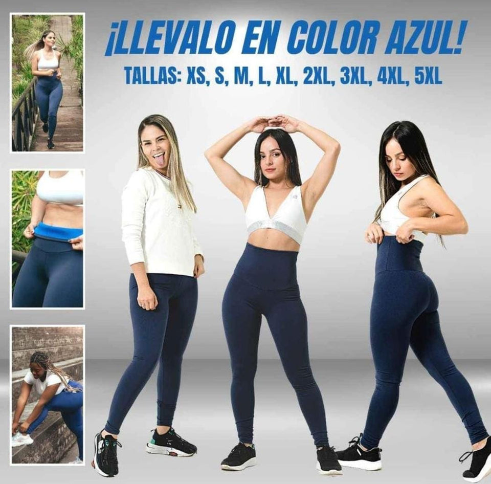 Leggins Faja Neopreno Levanta Cola Moldeador de Abdomen