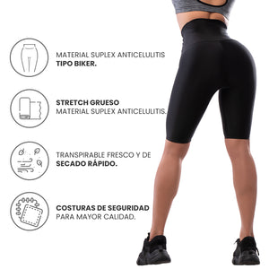 Leggins Faja Neopreno Levanta Cola Moldeador de Abdomen