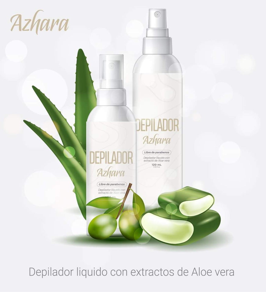 Depilador Azhara 60ml/120ml