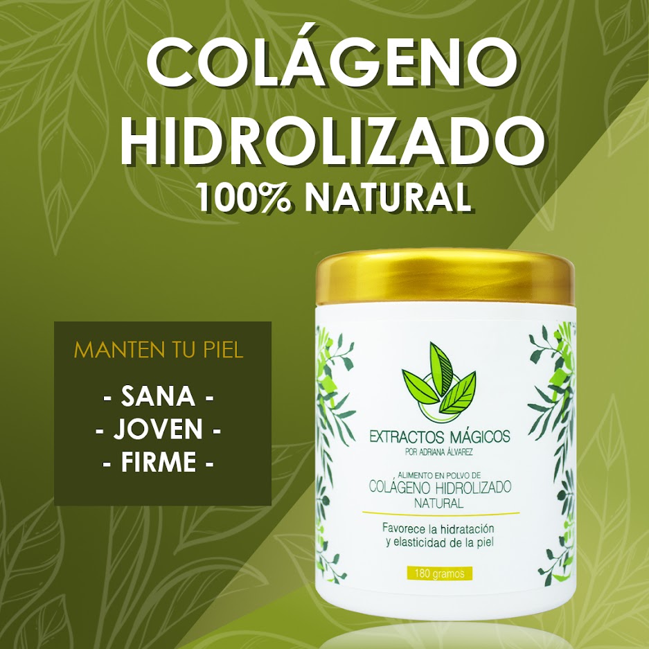 Colágeno Hidrolizado 100% Natural, Producto Importado