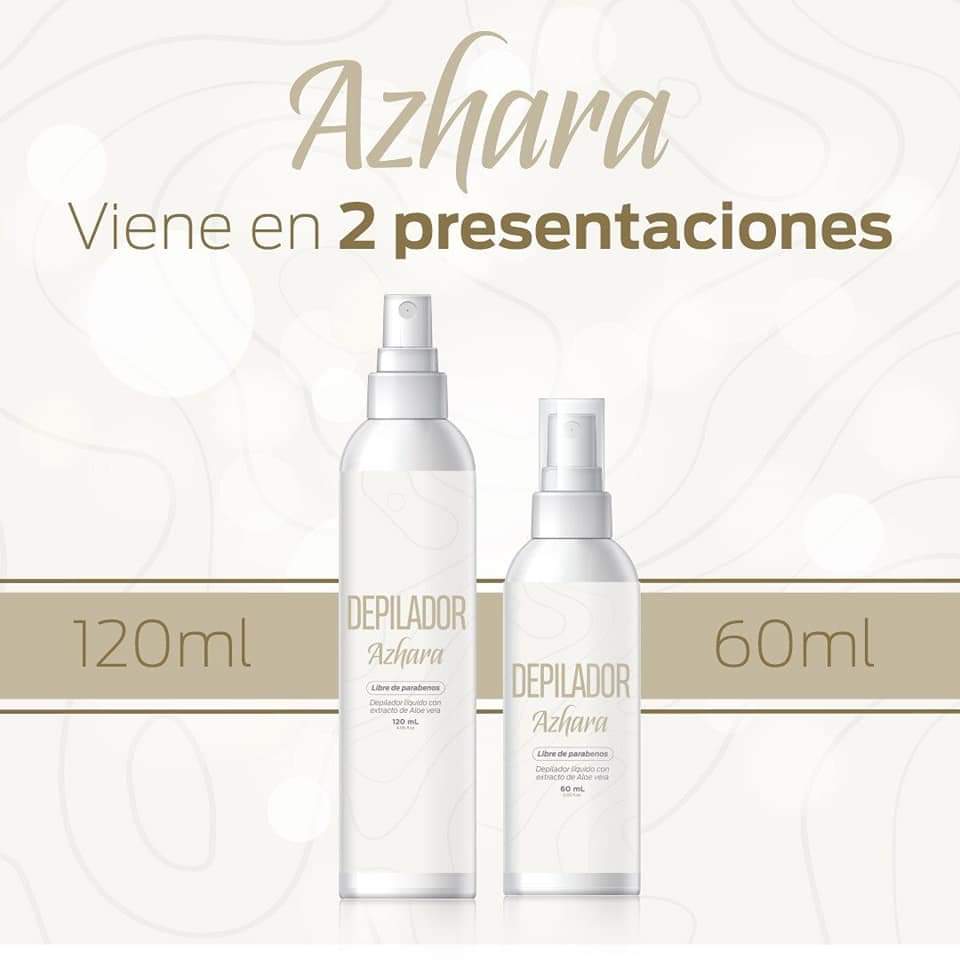 Depilador Azhara 60ml/120ml