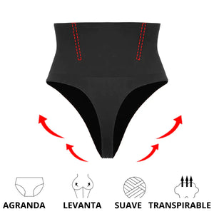 PRENDA PANTY INTIMA CON REALCE Y CONTROL DE ABDOMEN