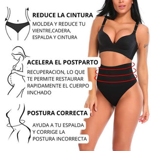 PRENDA PANTY INTIMA CON REALCE Y CONTROL DE ABDOMEN