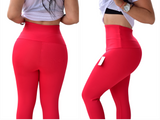 Leggins Faja Neopreno Levanta Cola Moldeador de Abdomen